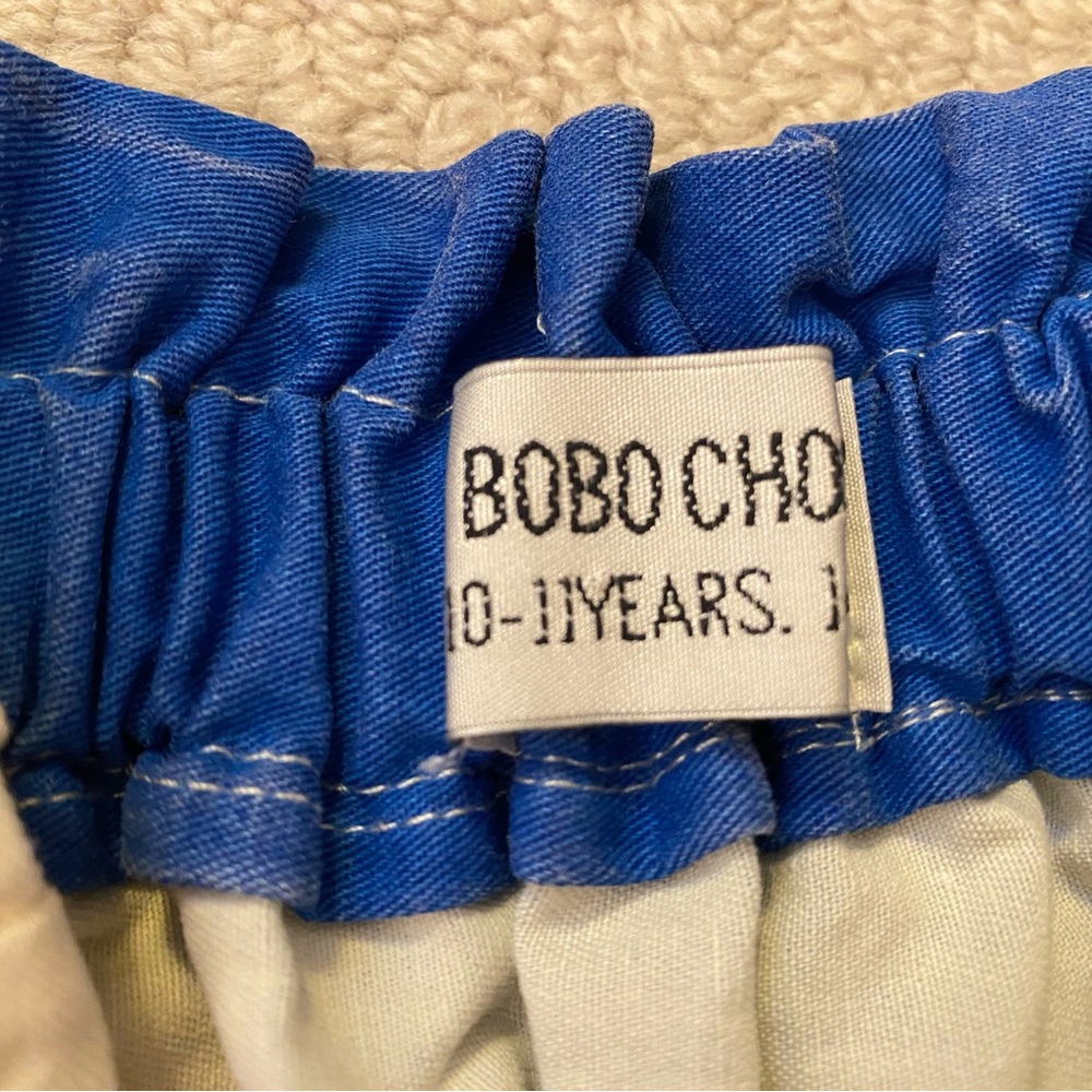 Bobo Choses White Cotton Fabric Skirt - 10T - Picture 5 of 5
